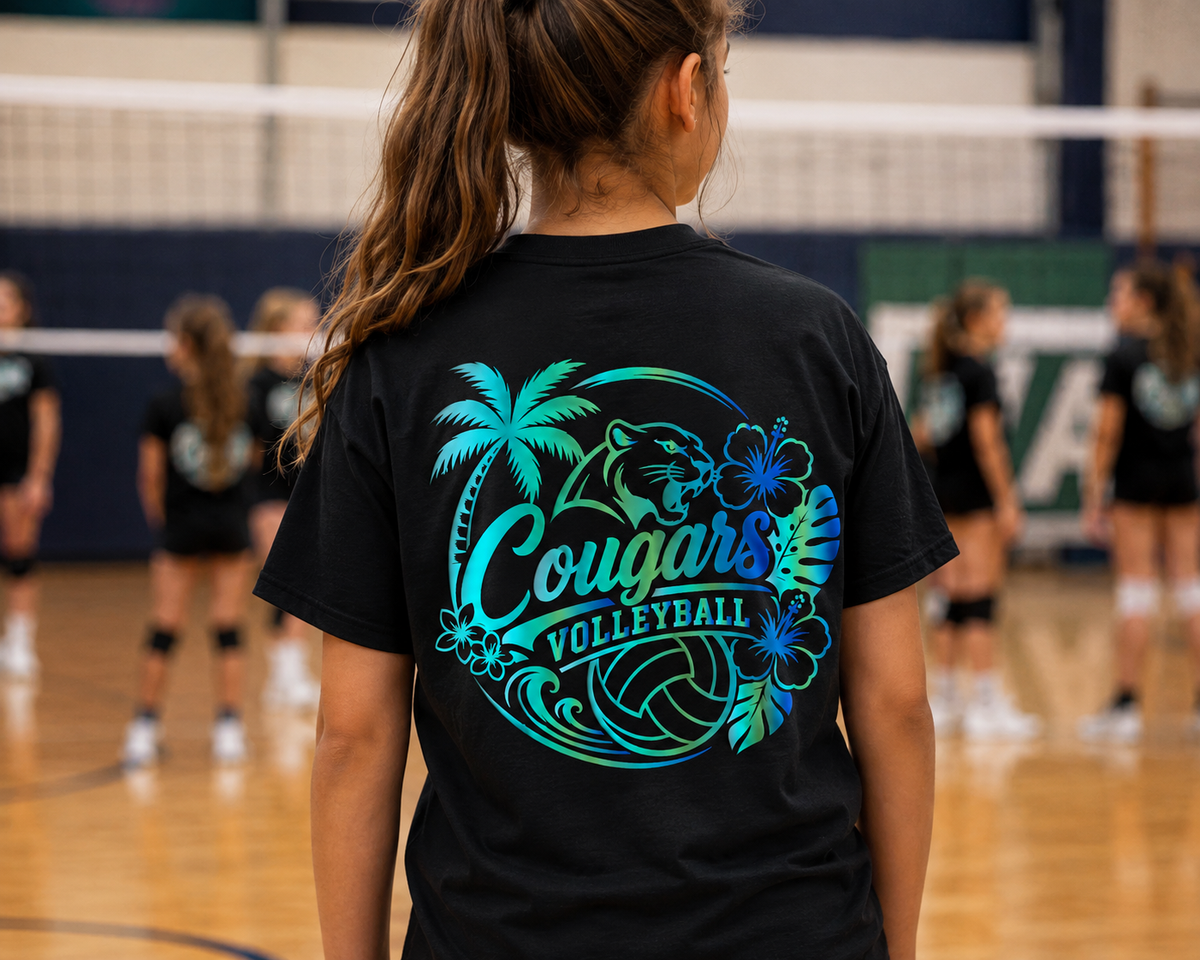 CMS Cougars Volleyball Spirit Week T's