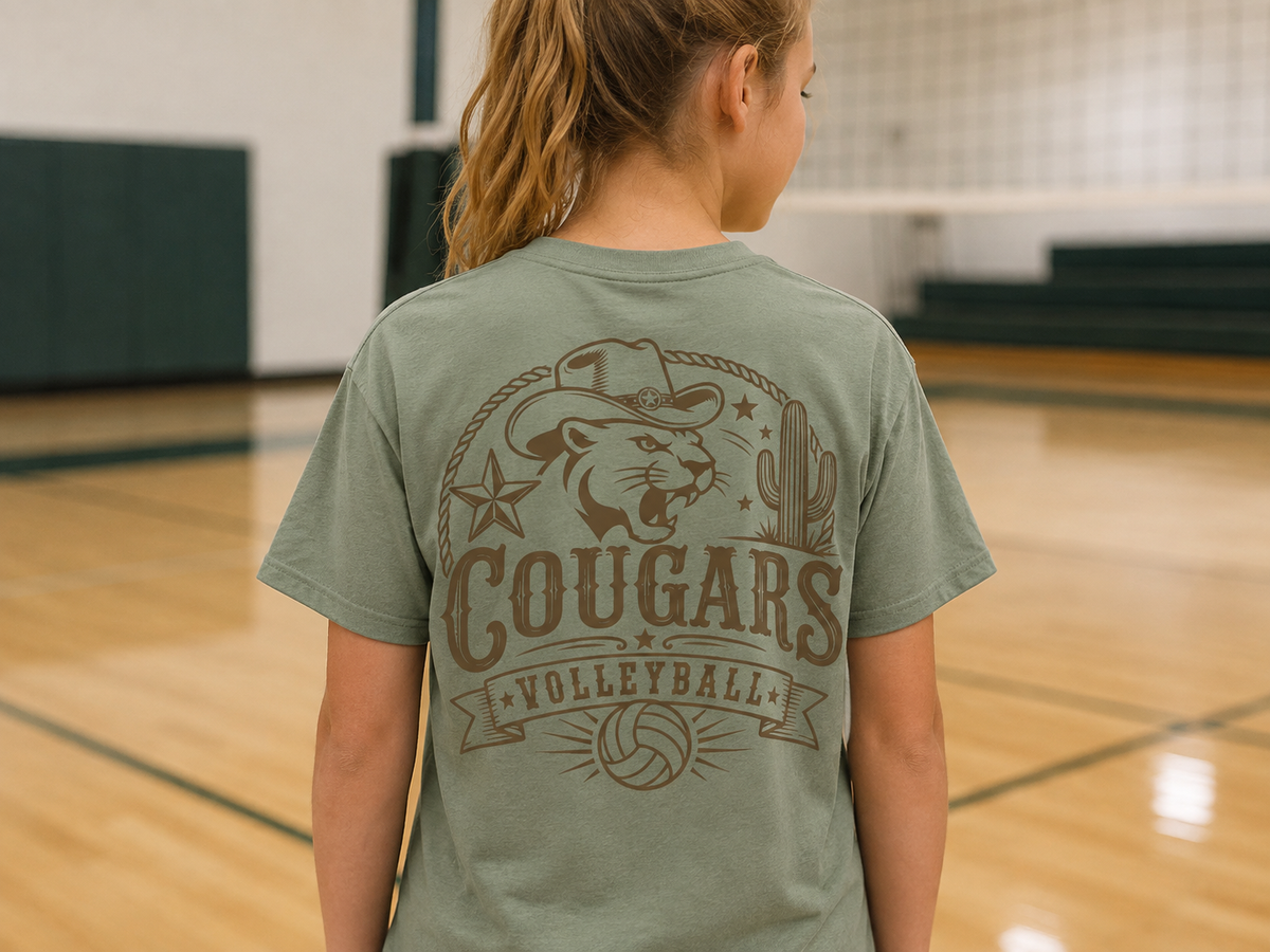 CMS Cougars Volleyball Spirit Week T's