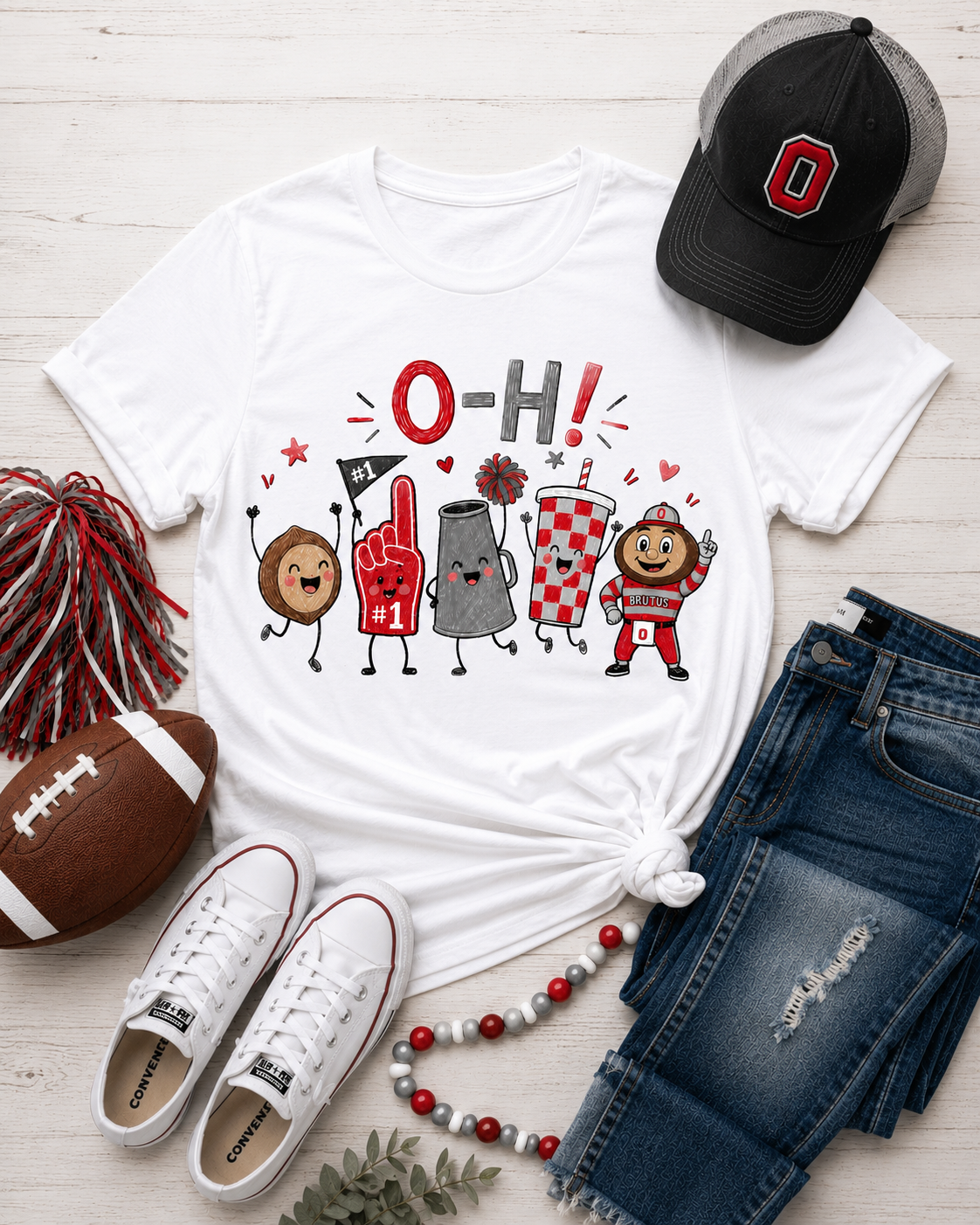 Game Day Doodle Tee