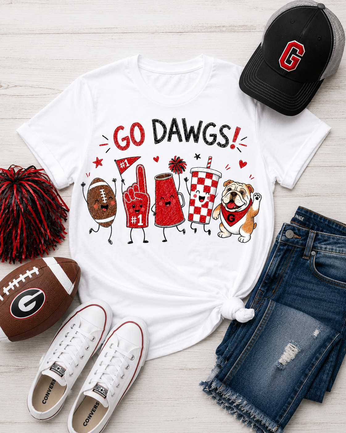 Game Day Doodle Tee