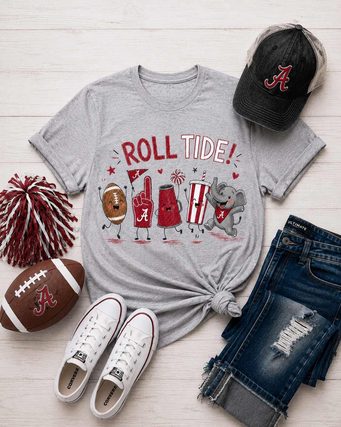 Game Day Doodle Tee