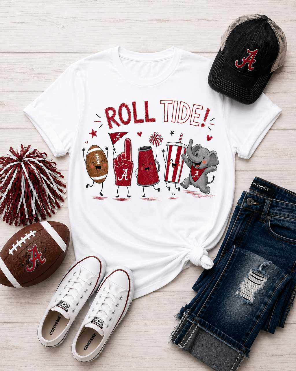 Game Day Doodle Tee