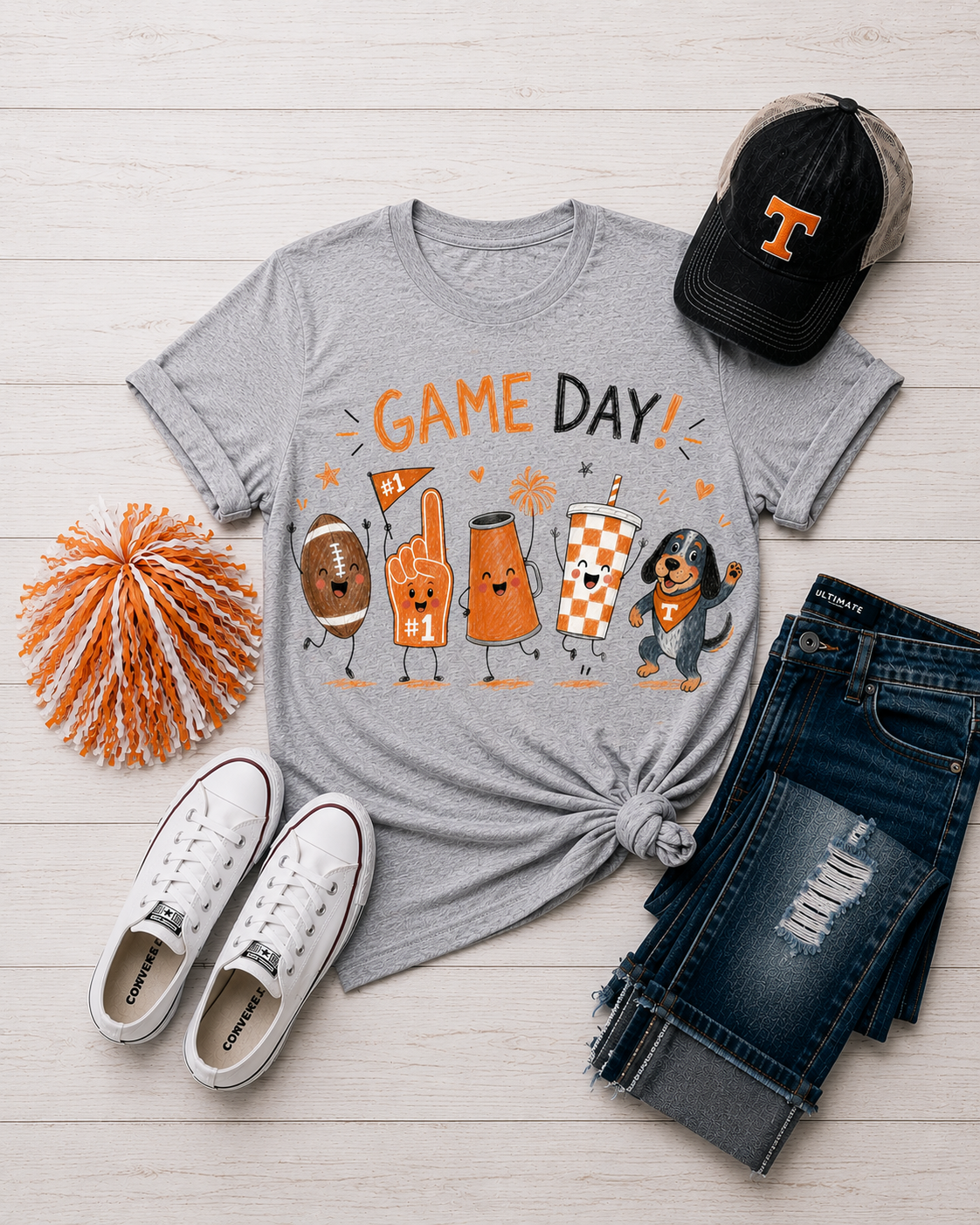 Game Day Doodle Tee