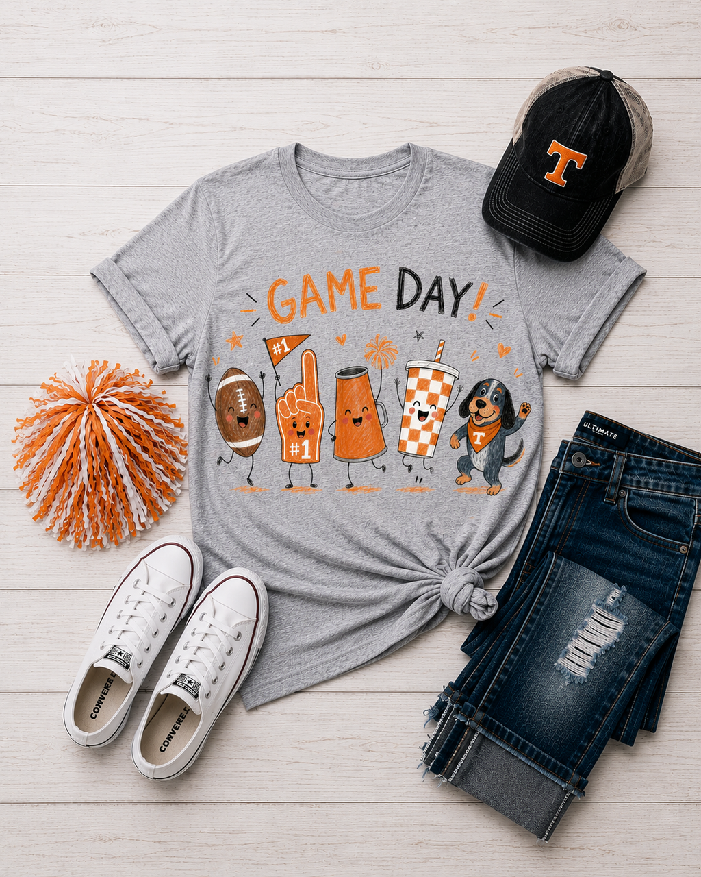 Game Day Doodle Tee