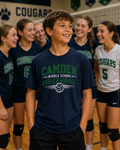 Camden Middle School Volleyball Tee