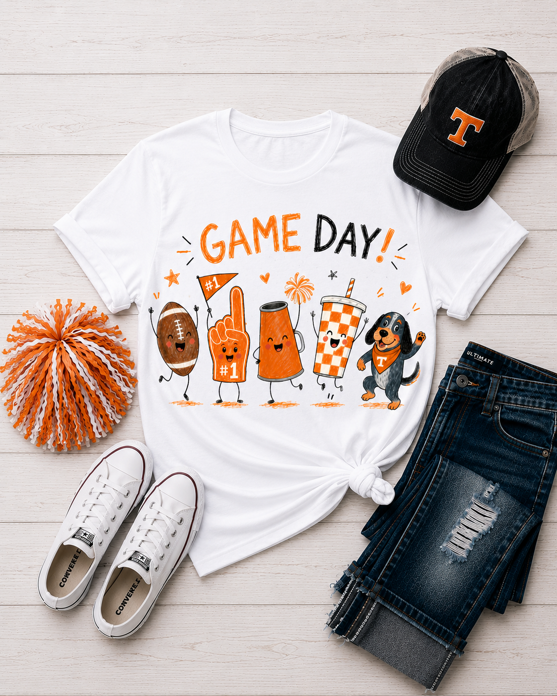 Game Day Doodle Tee
