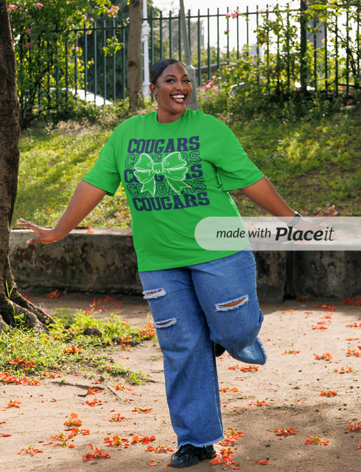 Cougars Bow Tee
